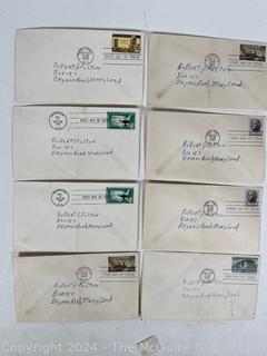 24 First Day Issue Stamped Envelopes. Philately