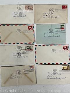 24 First Day Issue Stamped Envelopes. Philately