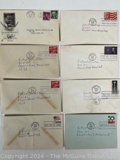 24 First Day Issue Stamped Envelopes. Philately