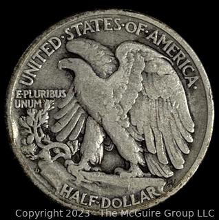 1944 D Walking Liberty Half Dollar Coin