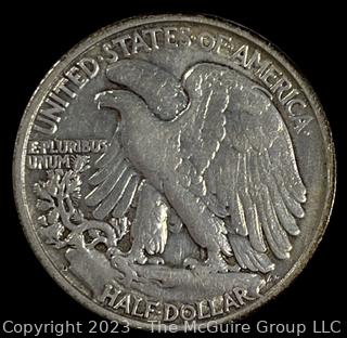 1947 D Walking Liberty Half Dollar Coin