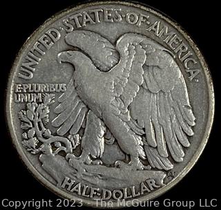 1947 Walking Liberty Half Dollar Coin