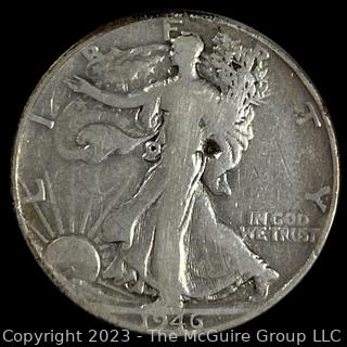 1946 Walking Liberty Half Dollar Coin