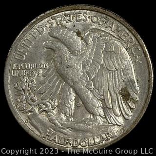 1942 D Walking Liberty Half Dollar Coin