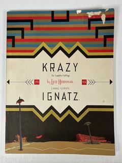 Four (4) Books: "Krazy & Ignatz" by George Herriman.  Cartoon Catalog circa 1930