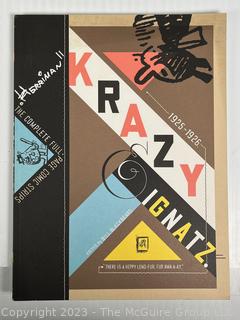 Four (4) Books: "Krazy & Ignatz" by George Herriman.  Cartoon Catalog circa 1930