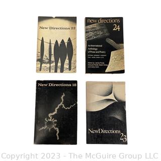 Four (4) Volumes of "New Directions" Magazine circa 1970