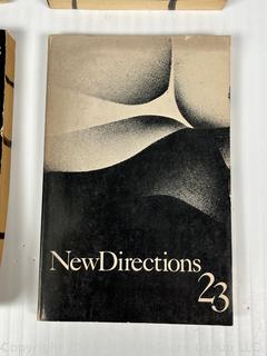 Four (4) Volumes of "New Directions" Magazine circa 1970