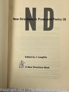 Four (4) Volumes of "New Directions" Magazine circa 1970