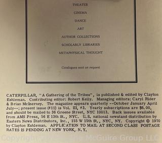 Eleven (11) Issues of  Caterpillar "A Gathering of The Tribes", A Quarterly Literary Magazine At The Forefront of The New American Poetry Movement.