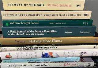 Nine (9) Books on Plant Life