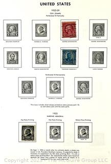 Philatelic Stamps from 1873.  See all the photos from a Harris Book.  