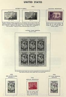 Philatelic Stamps from 1873.  See all the photos from a Harris Book.  