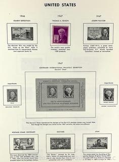 Philatelic Stamps from 1873.  See all the photos from a Harris Book.  