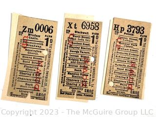 Ephemera Including Bank Notes, Trade Cards, Post Cards, Ticket Stubs, 1867 Purchase List, Etc