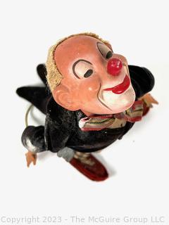 1950s Max Carl Circus Clown Wind up Toy, West Germany