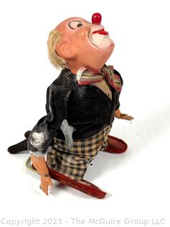 1950s Max Carl Circus Clown Wind up Toy, West Germany