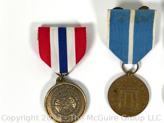 Collection of Military Medals and Ribbons