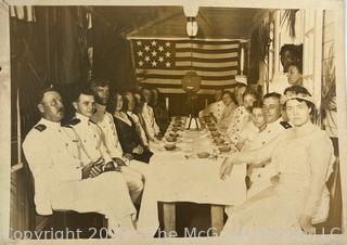 Family Photo Album Including WWI & WWII US Navy and USS New Jersey