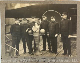 Family Photo Album Including WWI & WWII US Navy and USS New Jersey