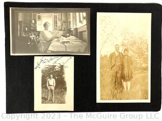 Family Photo Album Including WWI & WWII US Navy and USS New Jersey