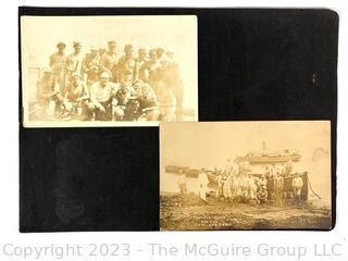 Family Photo Album Including WWI & WWII US Navy and USS New Jersey