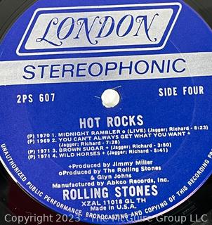 Double Vinyl Record Album: The Rolling Stones - Hot Rocks 1964-1971 - London Records 1971