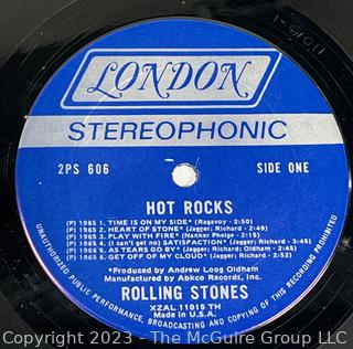 Double Vinyl Record Album: The Rolling Stones - Hot Rocks 1964-1971 - London Records 1971