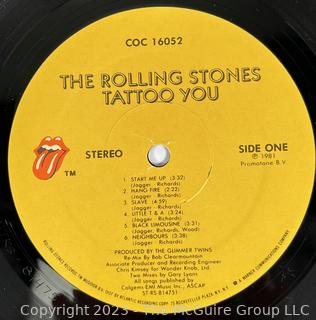 Vinyl Record Album: Rolling Stones - Tattoo You - Rolling Stones Records 1981