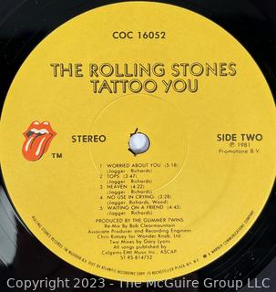 Vinyl Record Album: Rolling Stones - Tattoo You - Rolling Stones Records 1981