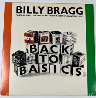 Two (2) Billy Bragg Vinyl Record Albums