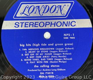 Vinyl Record Album: The Rolling Stones - Big Hits (High Tide And Green Grass) - London Records 1966