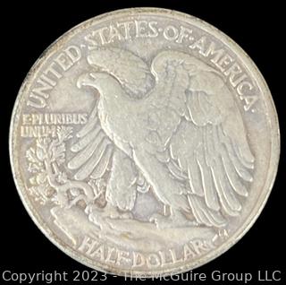 1941 Walking Liberty Half Dollar Coin