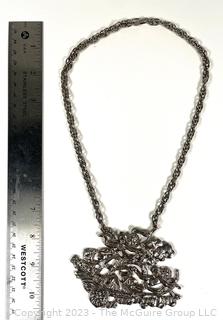 Statement Renaissance Style Necklace by ART Arthur Pepper 