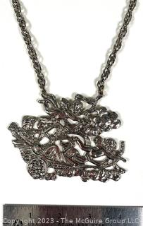 Statement Renaissance Style Necklace by ART Arthur Pepper 