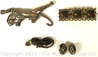 Four (4) Pieces of Costume Jewelry Including Kenneth Lake