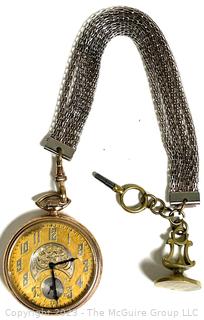 Elgin Pocket Watch and FOB.  Movement SN# 25133184. 20 Year Case  