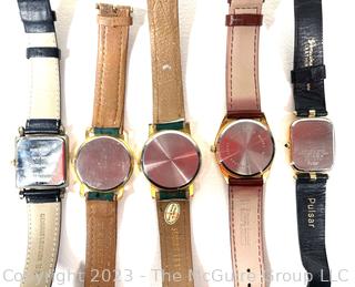 Five (5) Ladies Wrist Watches, Untested