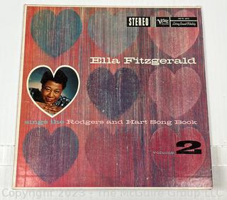 Three (3) Ella Fitzgerald Vinyl Record Albums