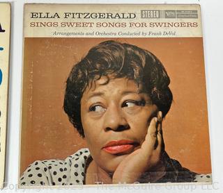 Three (3) Ella Fitzgerald Vinyl Record Albums