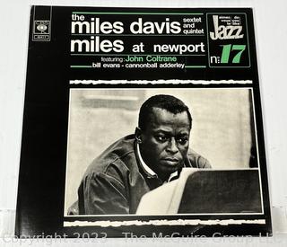 Two (2) Miles Davis Vinyl Record Albums