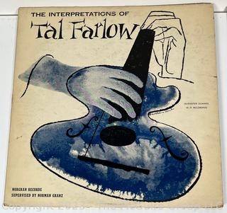 Four (4) Vinyl Record Albums: Tal Farlow; Claude Bolling; Fernando Sirvent; Sabicas