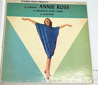 Five (5) Vintage Vinyl LP Records: Anita O'Day, Annie Ross, Barbara Cook, Felicia Sander, Misty Christy