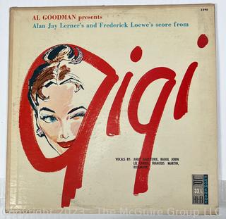 Three (3) Vinyl LP Records: Gigi, Patachou Sings, Slaughter on Tenth Ave.