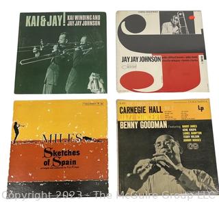 Four (4) LP Jazz Records: Benny Goodman, Miles Davis, Jay Jay Goodman & Kai & Jay