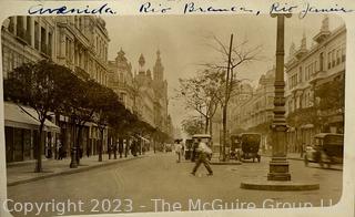 Nineteen (19) Real Photo Postcards from Rio De Janeiro Brazil and Argentina, c 1920's