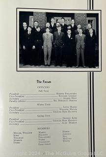 Four (4) High School Yearbooks circa 1920s and 30s from Western NY region. 