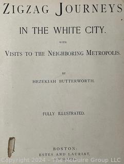 Three (3) Books Including the 1893 Columbian Exposition in Chicago