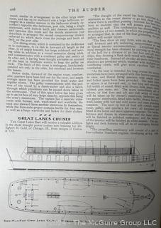 The Rudder by Thomas Fleming Day, January - June 1911. Monthly Magazine about yachting with, photos, illustrations, plans, designs etc.