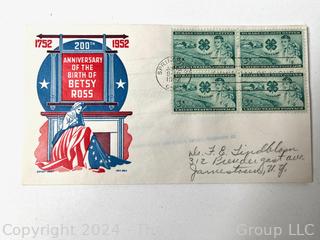 110 First Day Covers (FDC's)